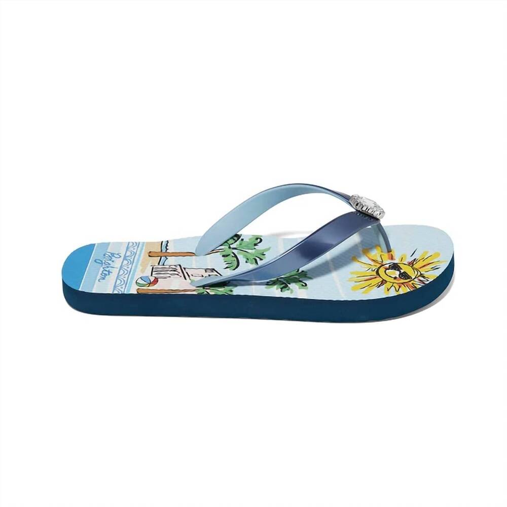 NEW BRIGHTON women's vacay flip flops in navy